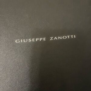 Men's Giuseppe Zanotti Size 13 Leather White Hightop Sneakers, White